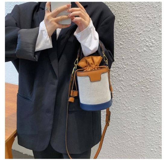 원통 디자인 키치한 여성 데일리 미니크로스백 잡화[W