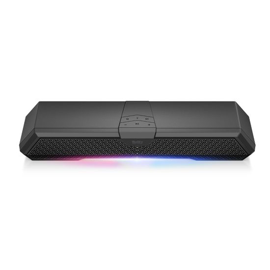 브리츠 BR-MICBAR 블루투스 사운드바 스피커 RGB