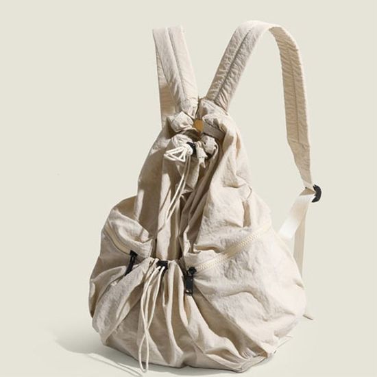 베이직 조임끈 경량 캐쥬얼 백팩 가방 학생(WC9C724)