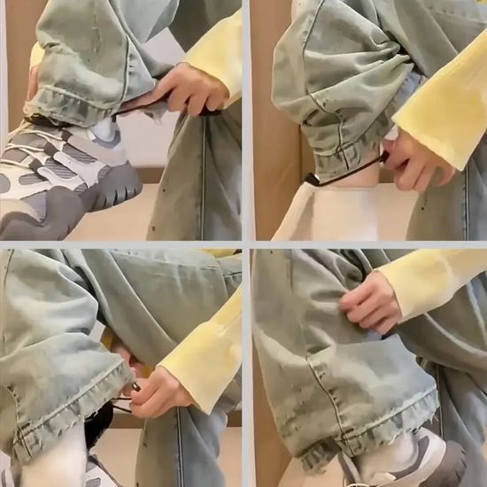 바지밑단클립 바지밑단 바지단 줄이기 스트랩 밴드