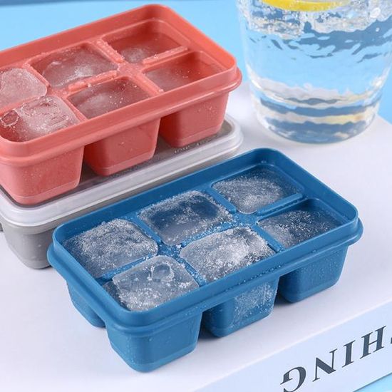 플라스틱 얼음틀 아이스 메이커 6구 트레이 블루 L425