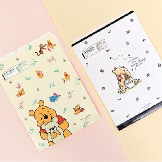 위니더푸우 5분류 인덱스 홀더