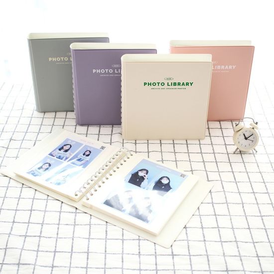 스프링 포토인생 네컷앨범 접착식 사진 4x6 포토북 