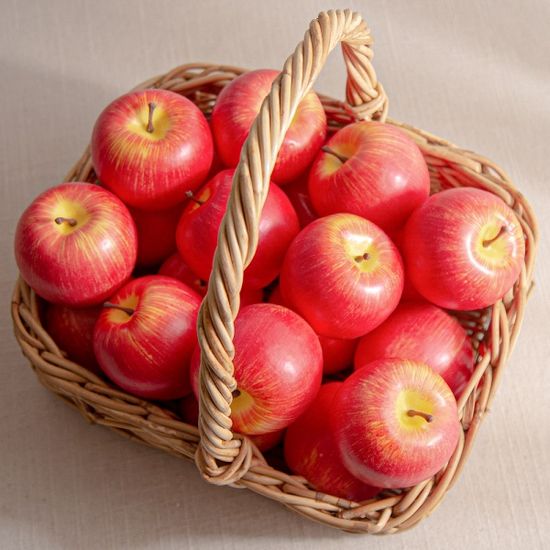 빨간 사과 모형(8cm) 1개