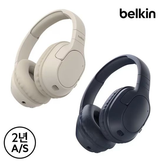 벨킨 서라운드 오버이어 무선 블루투스 헤드폰 AUD009
