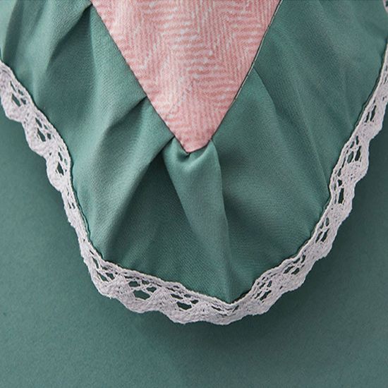 침구 매트리스 침대 베개 이불 매트 커버 세트 그린룸