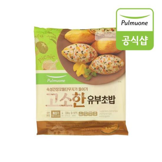 풀무원 고소한 유부초밥 (4인분) (330g)x1봉