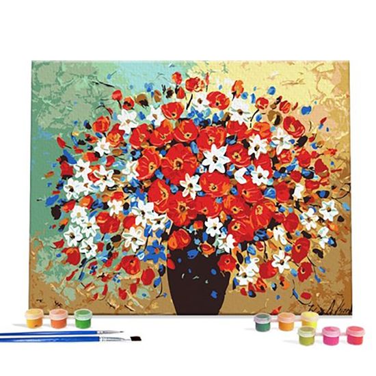 DIY 명화 그림그리기 세트 만개꽃 40x50