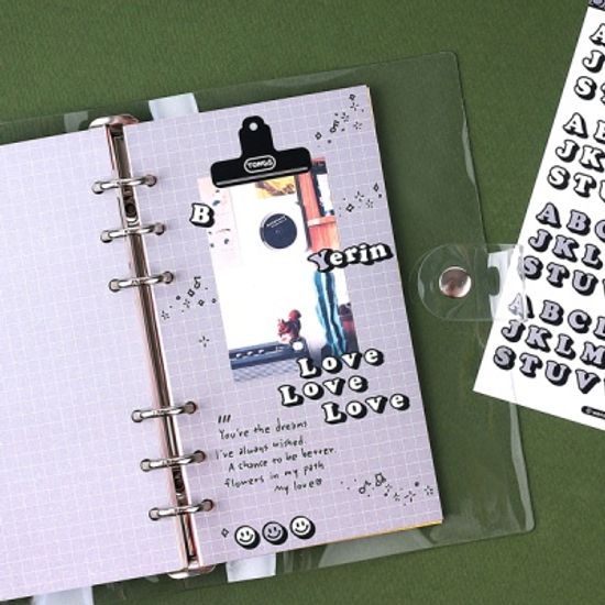 A6 팔레트 모눈 리필속지