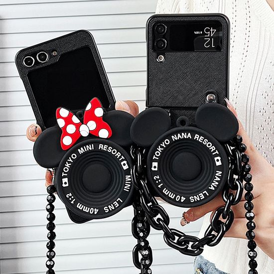 갤럭시 z플립 6 5 4 3 카메라 파우치 목걸이 케이스