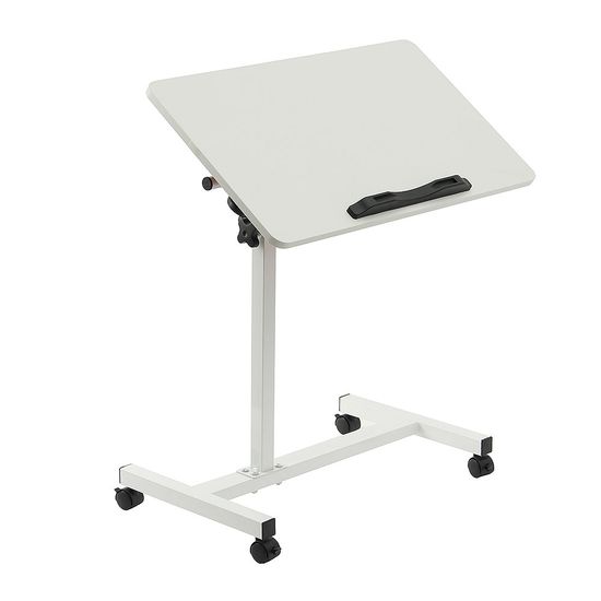 각도조절 이동식 테이블(화이트)
