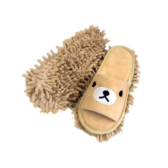 (modoo) 편리한 극세사 곰돌이 청소슬리퍼(WEEADB2)