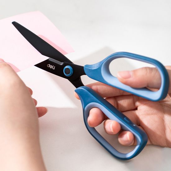 델리 블랙 소프트 터치 가위
