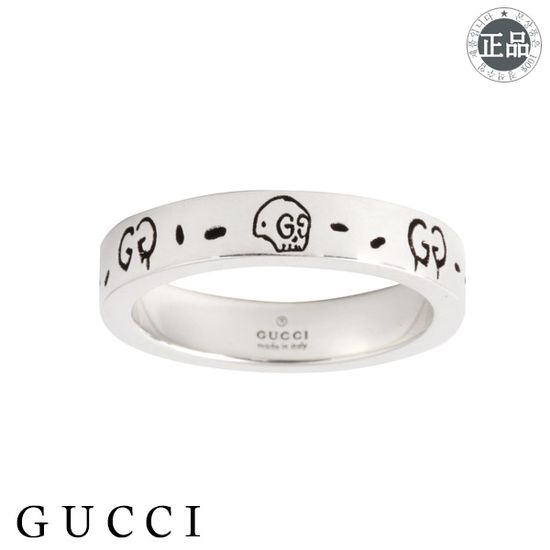 GUCCI 구찌 고스트 실버 반지 YBC477932001 (10호)