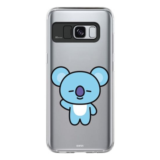 BT21 Galaxy S8 / S8 Plus 코야 라이팅 케이스 (Soft 타입)