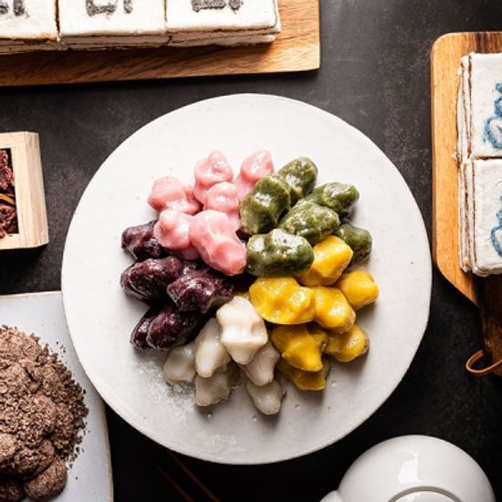 착한떡 수제오색송편 2.4kg