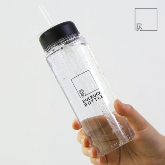 BULKUCK 트라이탄 스트로우 보틀 500ml (블랙)