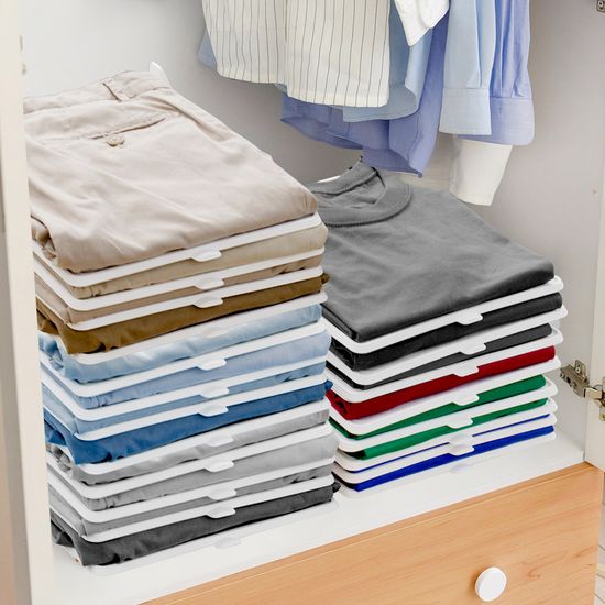 보노 티셔츠 트레이 10P + 옷접기 폴더 1P 반팔 정리