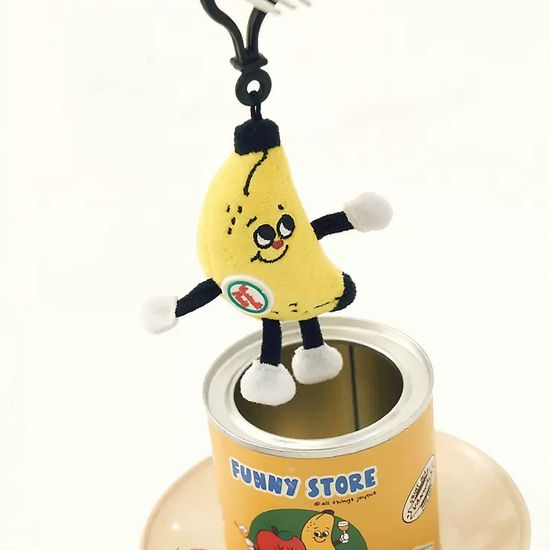 반워크 과일 통조림 키링 5종