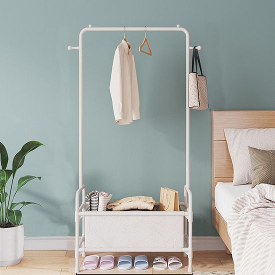 1단 멀티 행거 수납바구니(2color)