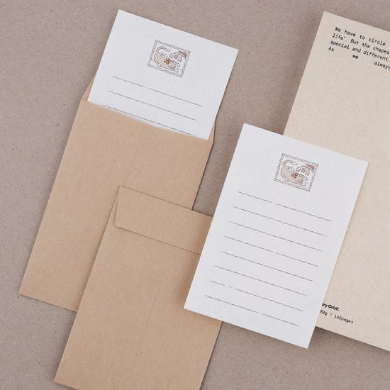 [대시앤도트] 위드 머치 러브 미니 레터 세트