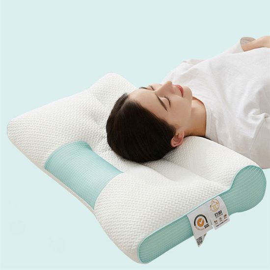 4D스파 견인 경추 베개 라텍스 메모리폼 베게 배게