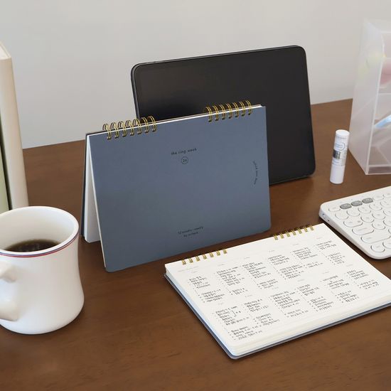 오첵 2026 날짜형 위클리플래너 더링위크