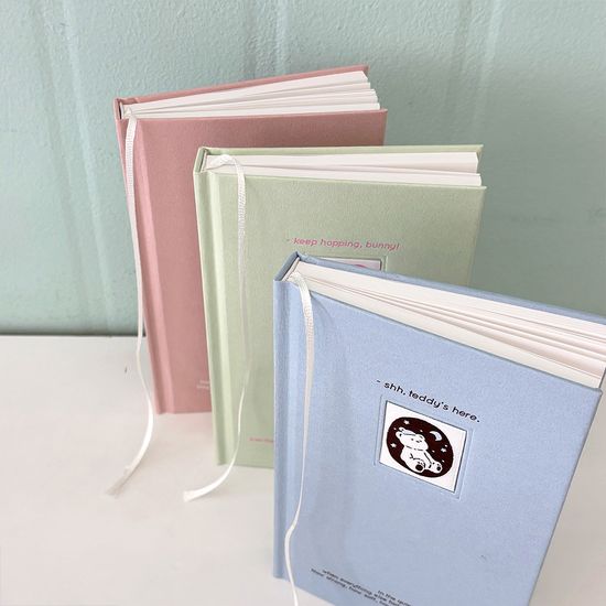 허니버니 라벨 일기장