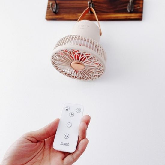 [소싱] 썬플라워 미니 캠핑 선풍기 써큘레이터 타프팬