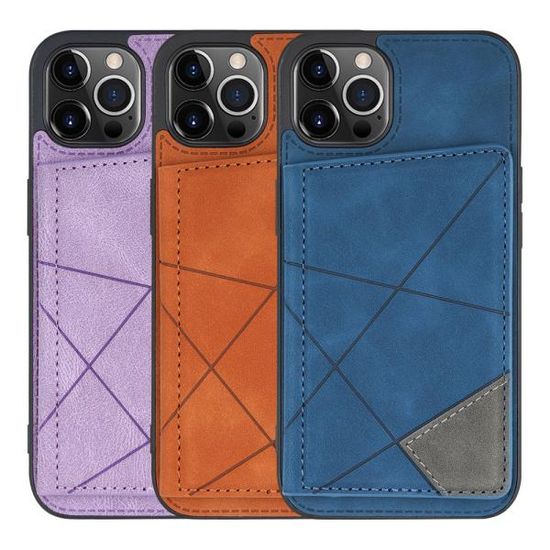 아이폰6S 젤리범퍼 카드수납 지갑 가죽 케이스 P721