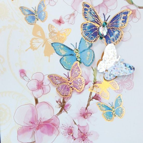 큐빅나비 카드 FT1038-5