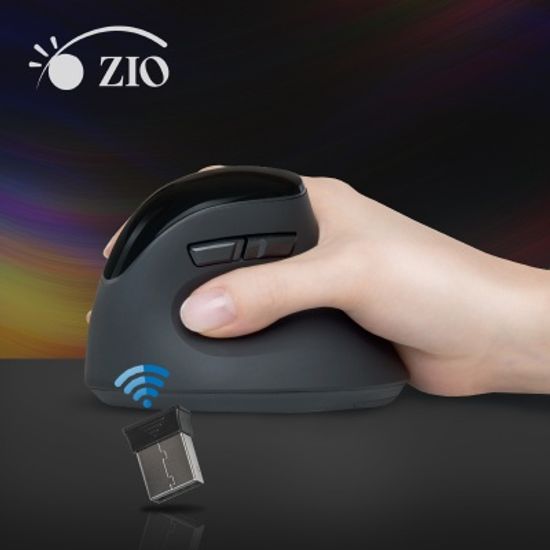 버티컬 무선 마우스 2400DPI LCM1980