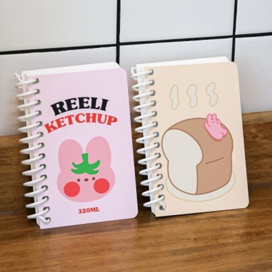 릴리 미니 링 노트