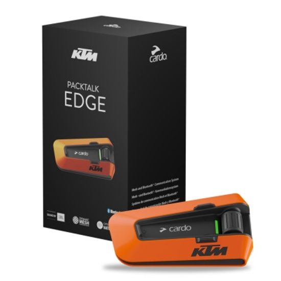 카르도 KTM 팩톡 엣지 싱글 (JBL/방수/방진/블루투스)