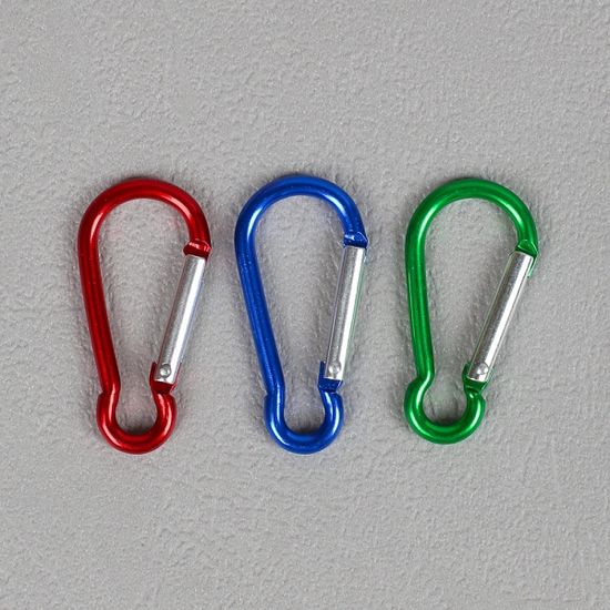 카라비너 5p세트(4.5cm)/캠핑 등산고리 열쇠고리 키링