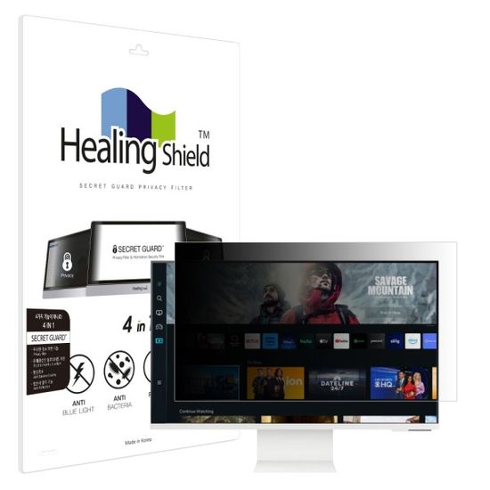 스마트모니터 M8 S32CM801 보안필름 양면 정보보안기