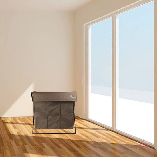 분리수거 다용도 브라운 바스켓 3389 3구(WE0A101)