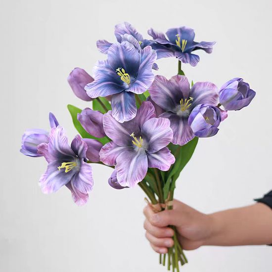 유럽 튤립 5송이 묶음 조화