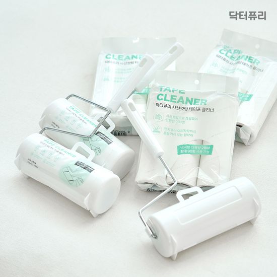 닥터퓨리 사선컷팅 테이프 클리너 리필1팩 (3롤)