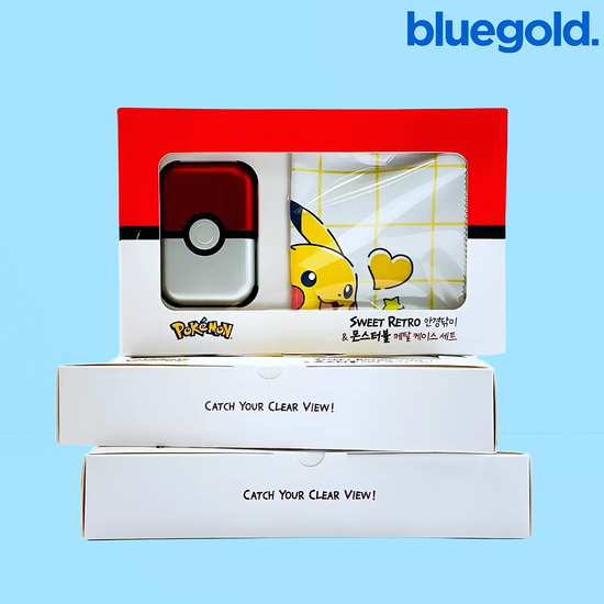 포켓몬스터 스위트레트로 안경닦이 &케이스 세트 