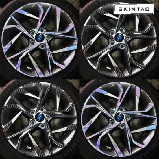 현대 쏘나타DN8 17인치 휠스티커/1세트