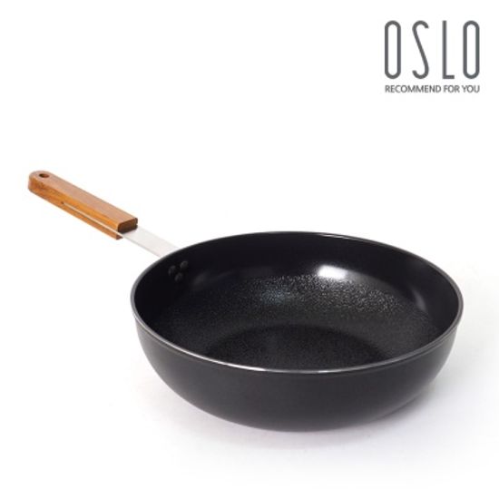 오슬로 IH 인덕션 우드핸들 궁중팬 26cm