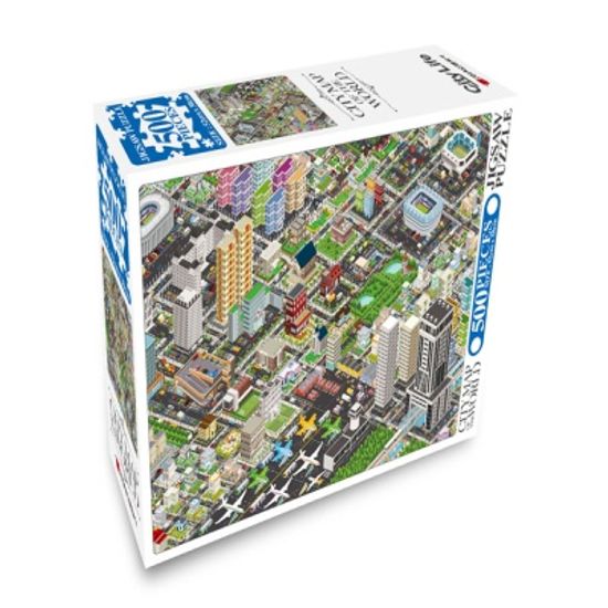 직소퍼즐 500피스 세계지도 시티라이프