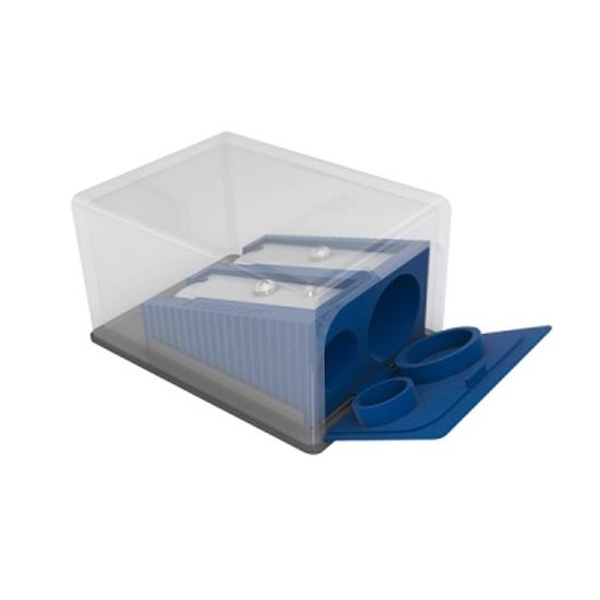 스테들러 점보연필 가능 2홀 캡형 연필깎이 512 60