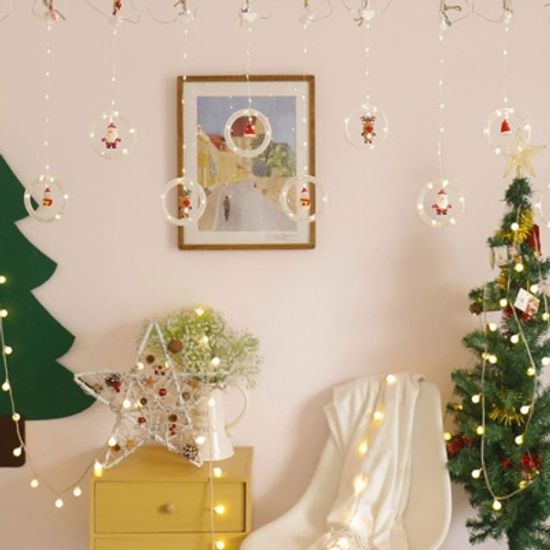 [보스위즈] 가랜드 LED 전구 조명 줄조명 BOS-IP44