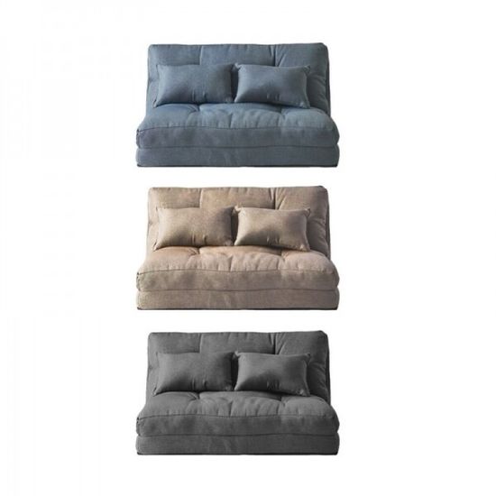 좌식형 패브릭 2인 리클라이너 소파 3color