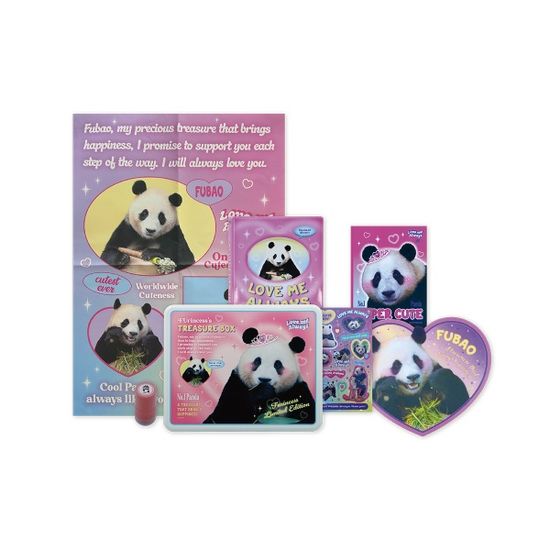 에버랜드 푸바오 푸린세스 세트