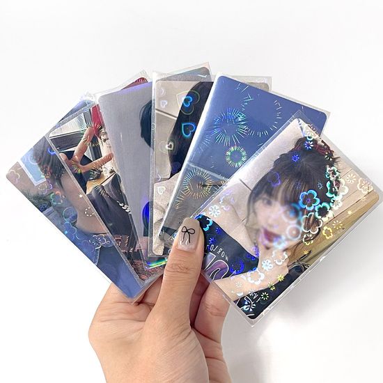 리코즈 홀로그램 포토카드 슬리브 50매