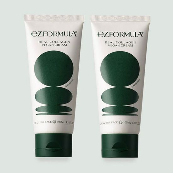 [1+1] [이지포뮬라] 리얼콜라겐 비건크림 100ml(2팩)
