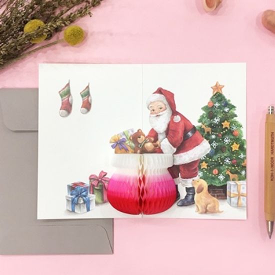 POP UP CARD_SANTA CLAUS